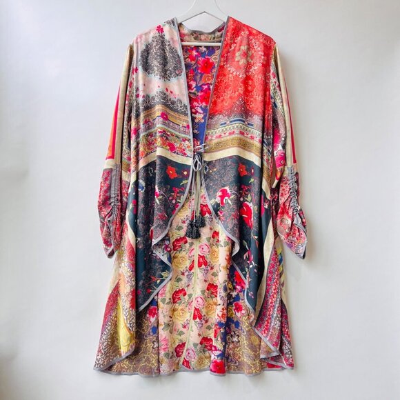 Johnny Was Reversible Ryder coat, Multi Color, Size M O32 - Picture 7 of 12